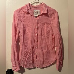 SO vintage women’s Pink button up Shirt size L